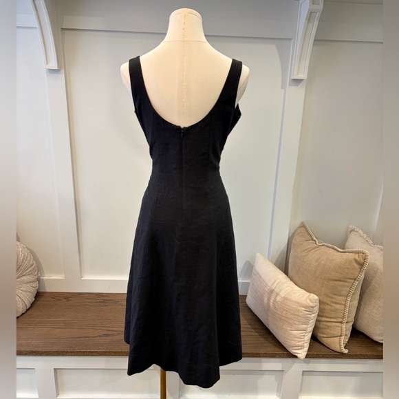 Charles Henry Classic Black Midi Dress Size Medium NWOT - Picture 4 of 7